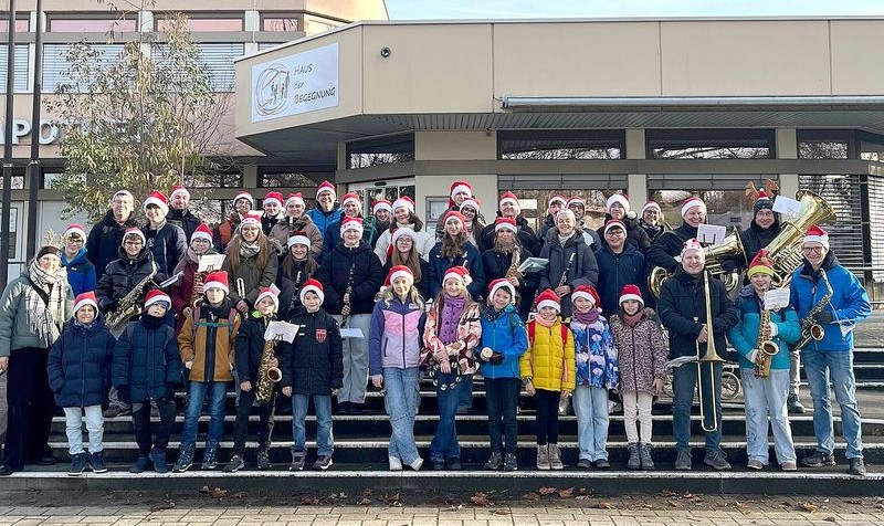 Weihnachtsmusizieren der Jugend des Musikvereins Elchesheim-Illingen